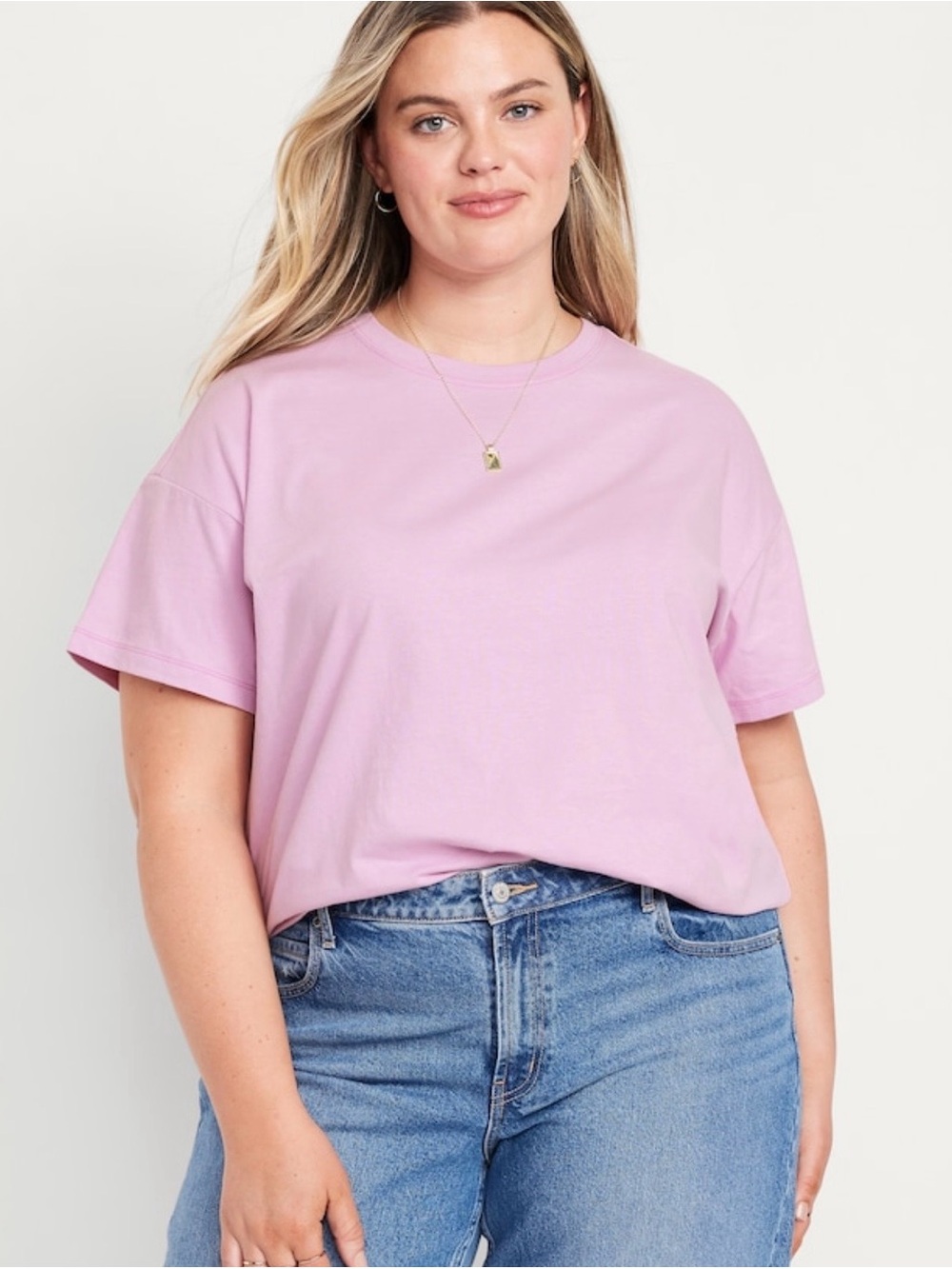 Old Navy Classic Crewneck T-Shirt - Pink